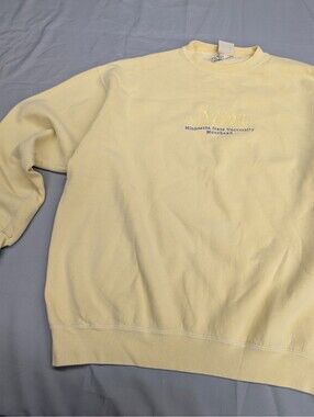 Minnesota State Mom Sweatshirt Oarsman 913 Yellow M